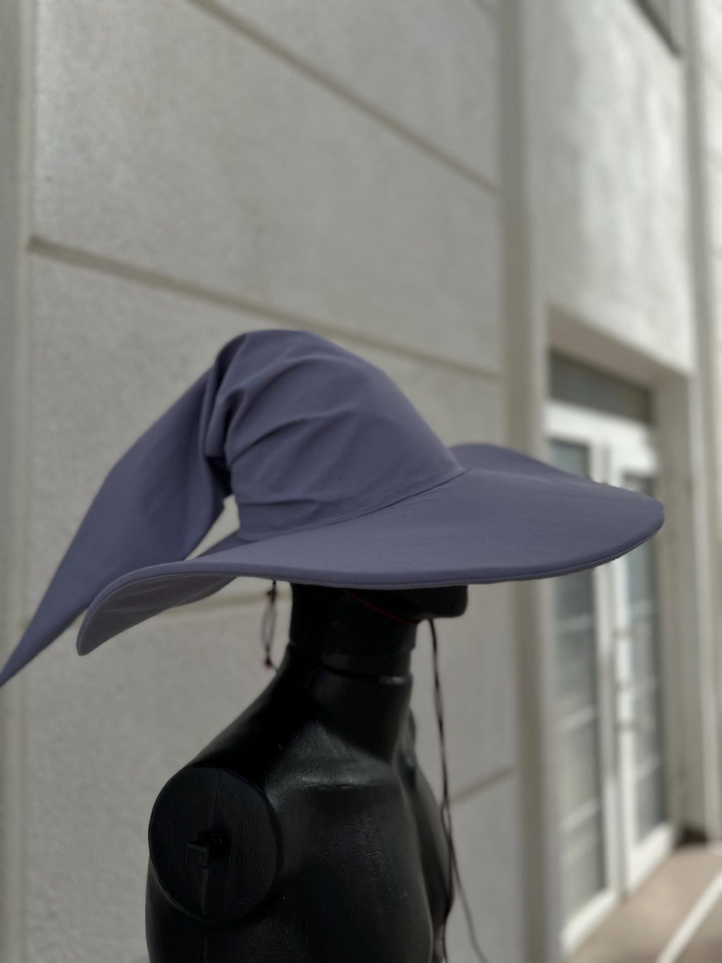 Lavender Moon Wizard Hat – Handmade Fantasy Hat, Medieval Renaissance Cosplay Accessory, Elven Magic Costume, Custom Pointed Hat