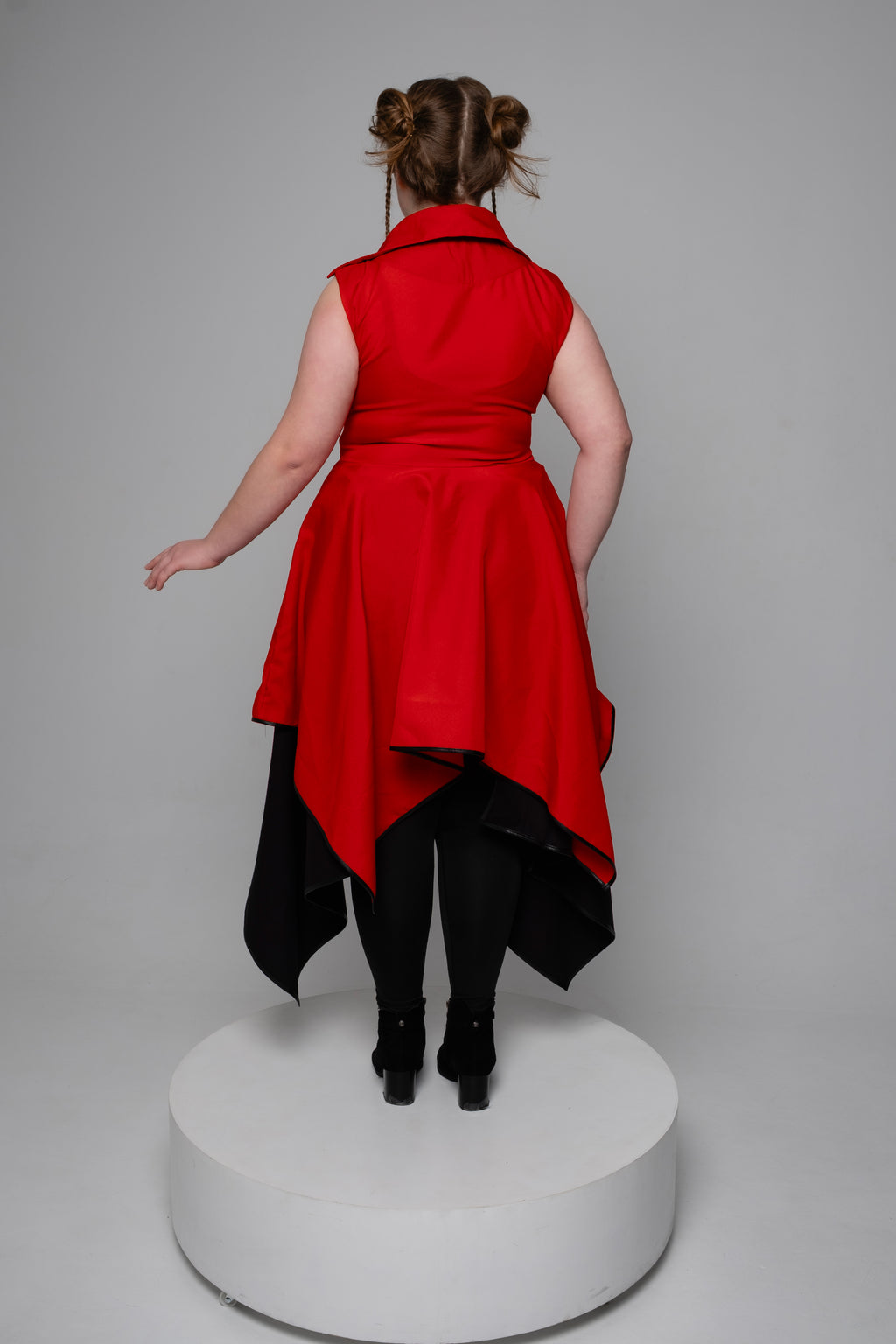 Steampunk Corset Dress with Detachable Sleeves – Fantasy Medieval Outfit in Multiple Colors