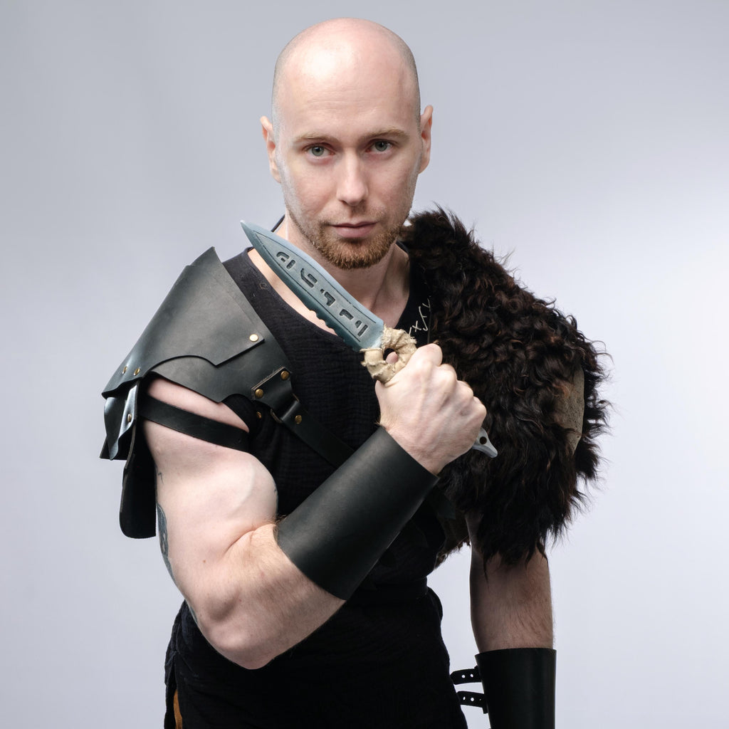 Wooden Dagger – Handmade Tribal Knife – Shaman Ritual Prop – Cosplay Weapon – Fantasy Rustic Decor, Witchcraft, Warrior Accessory