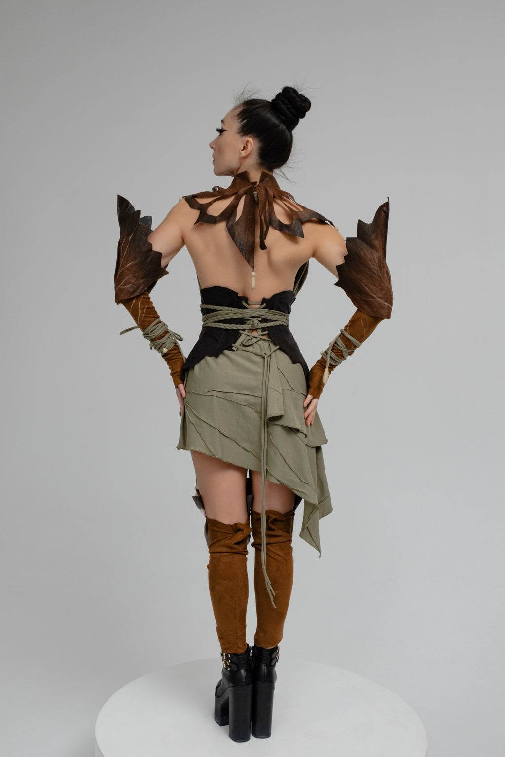 Forest Fairy Costume – Roots & Leaf Inspired Woodland Outfit