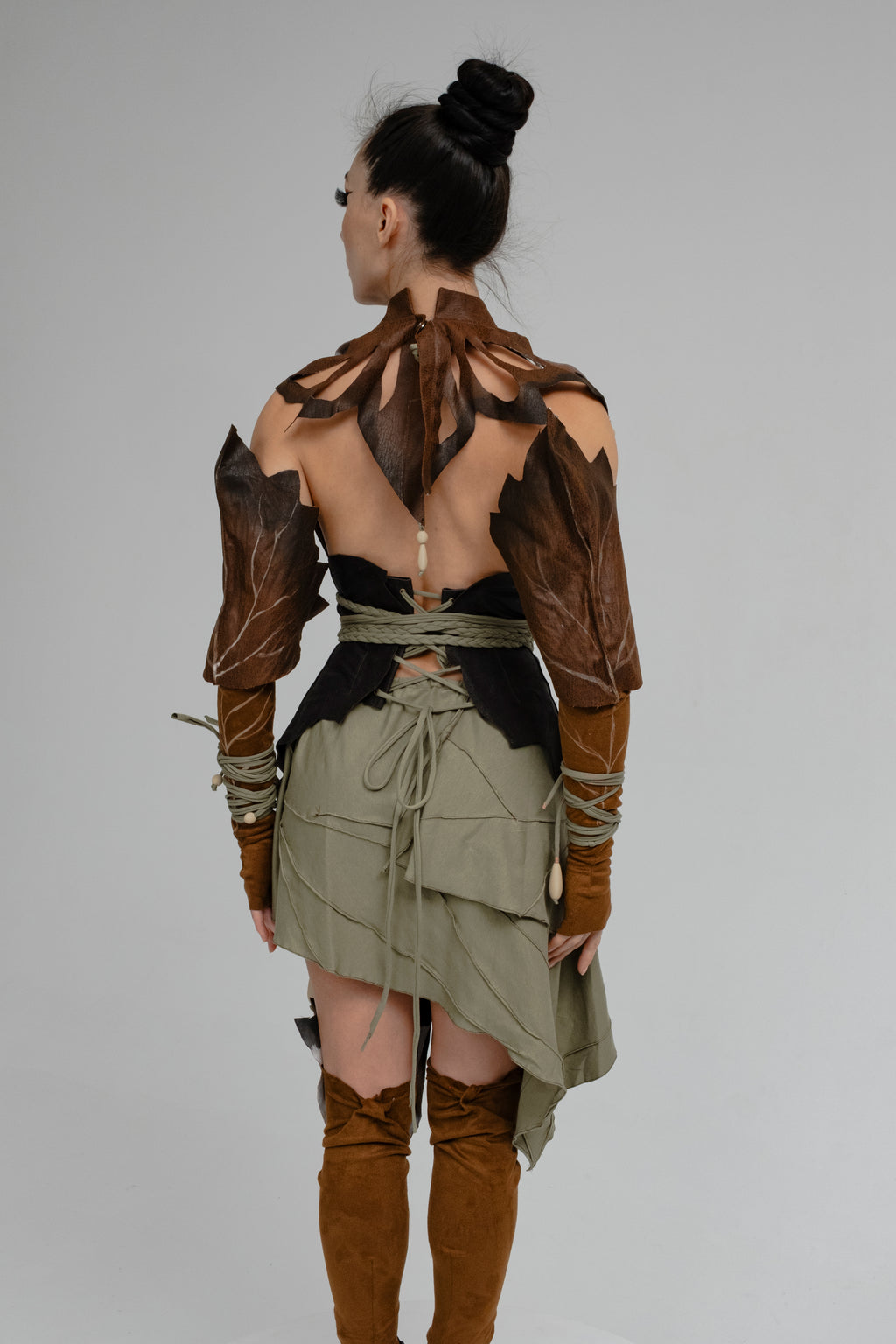 Forest Fairy Costume – Roots & Leaf Inspired Woodland Outfit