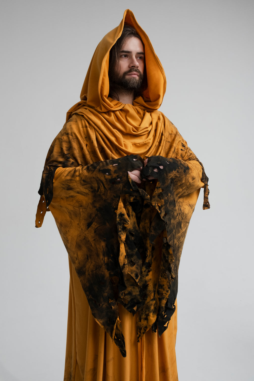Handmade fantasy cloak unisex relaxed flowing fit