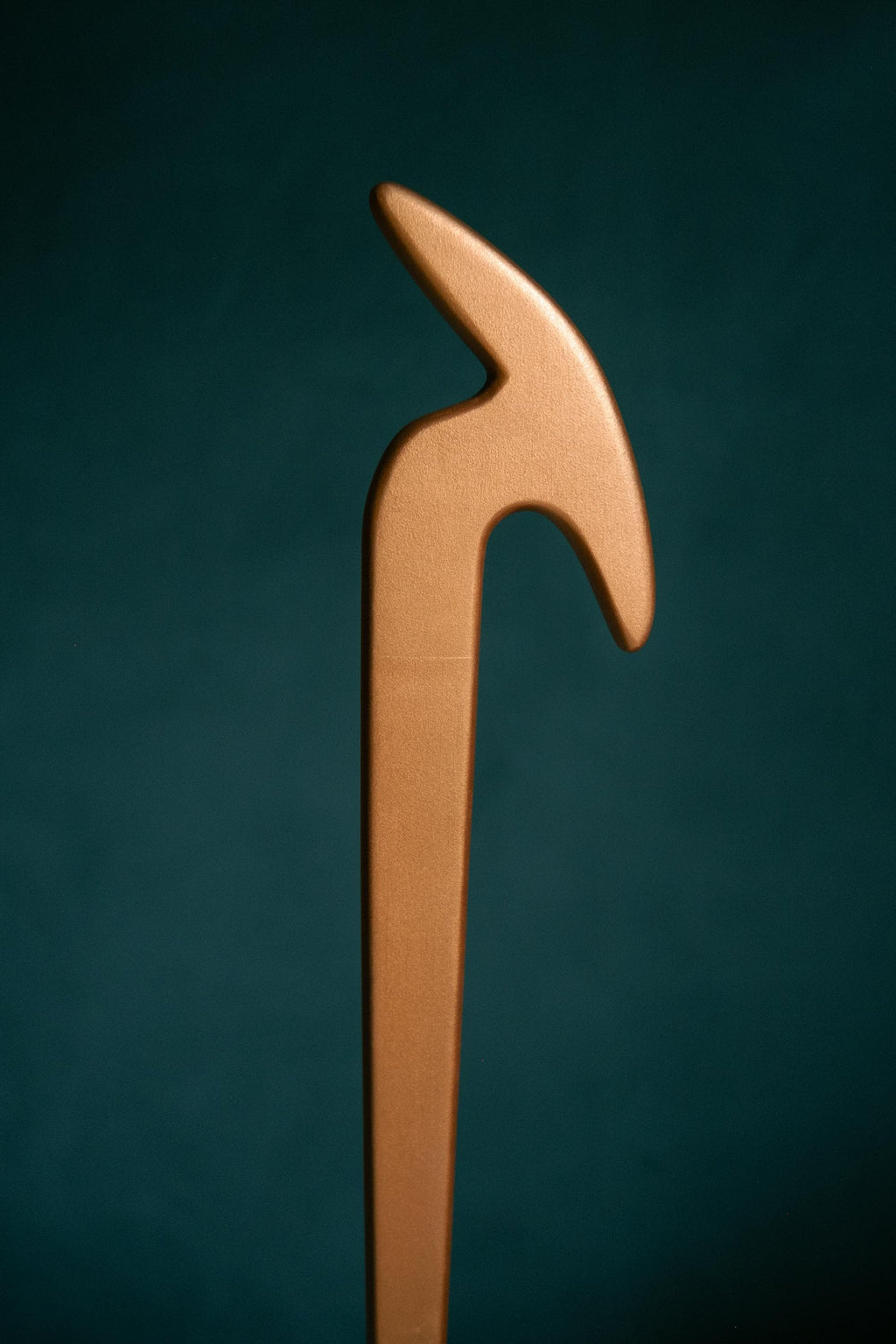 A Golden Seth Staff,  Ancient Egypt Cosplay, Egyptian Cross Staff,  Pharaoh's Stave, Costume Accessory, Walking Cane for Ra