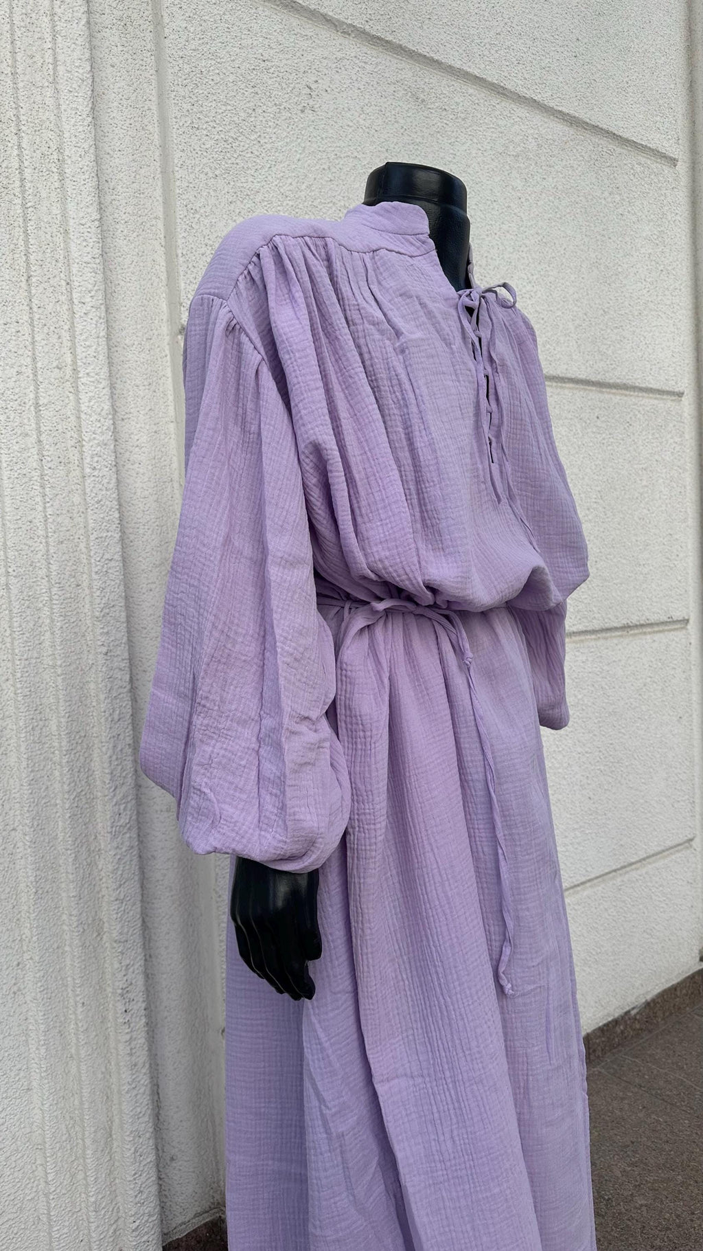 Lavender Moon Set – Mist Gray Harmony, Lavender Gray Cloak and Tunic, Elven Mage Outfit, Soft Gray Lavender Robe, Renaissance Attire