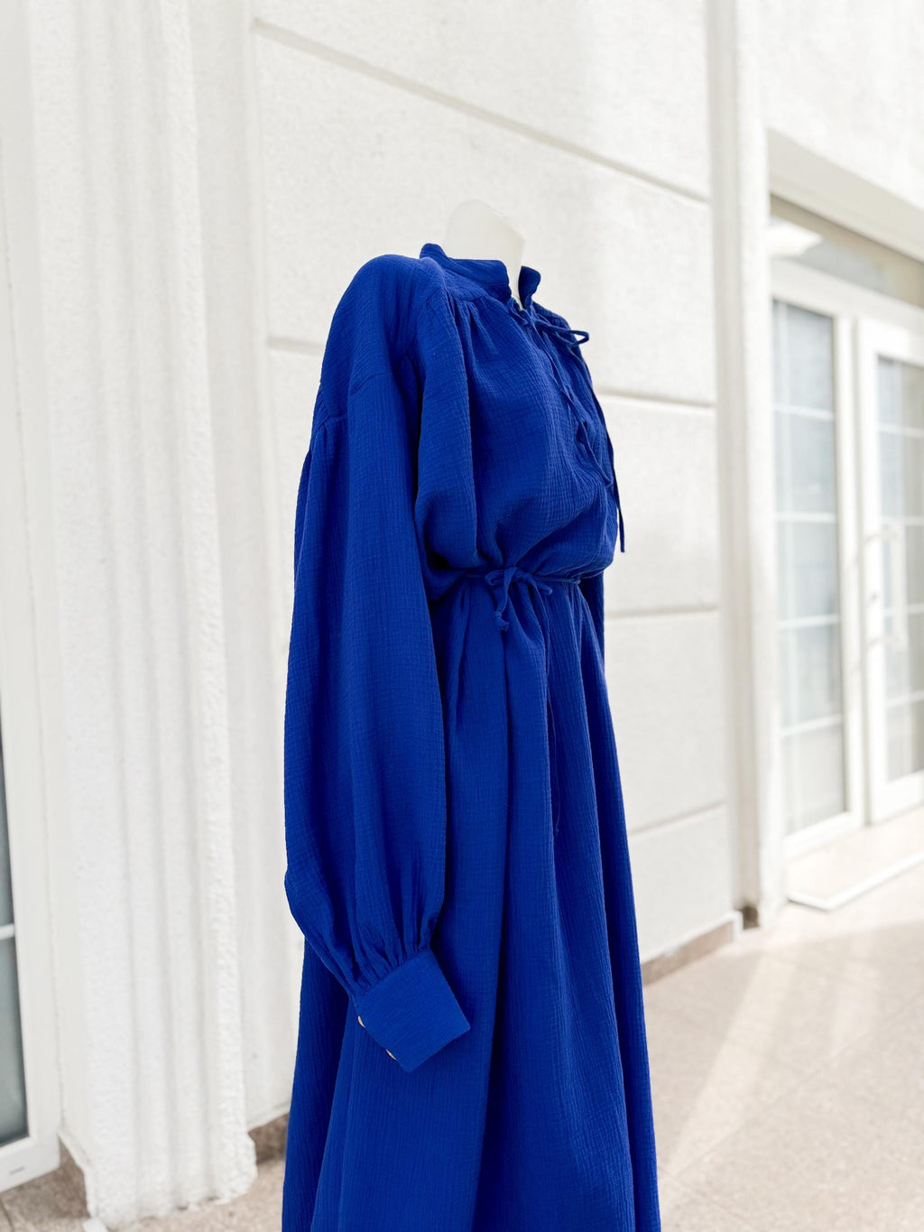 Royal Blue Cloak and Tunic – Wizard’s Attire, Medieval Blue Robe, Handmade Fantasy Clothing for Mage or Sorcerer