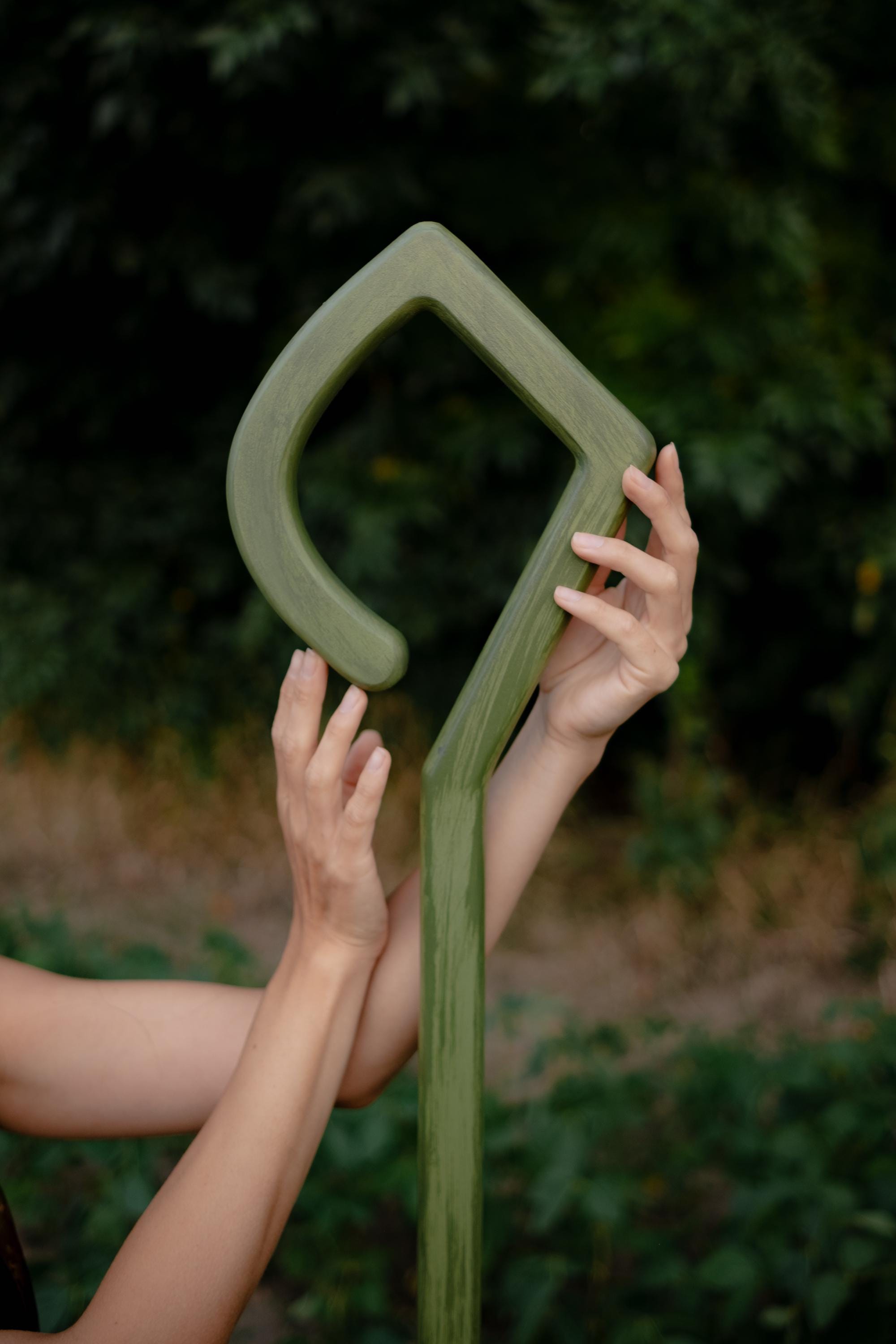 Staff Sigil of the Earth, Druid Staff, Cosplay, Magic Wand, Fantasy Witch Wizard Costume Accessory