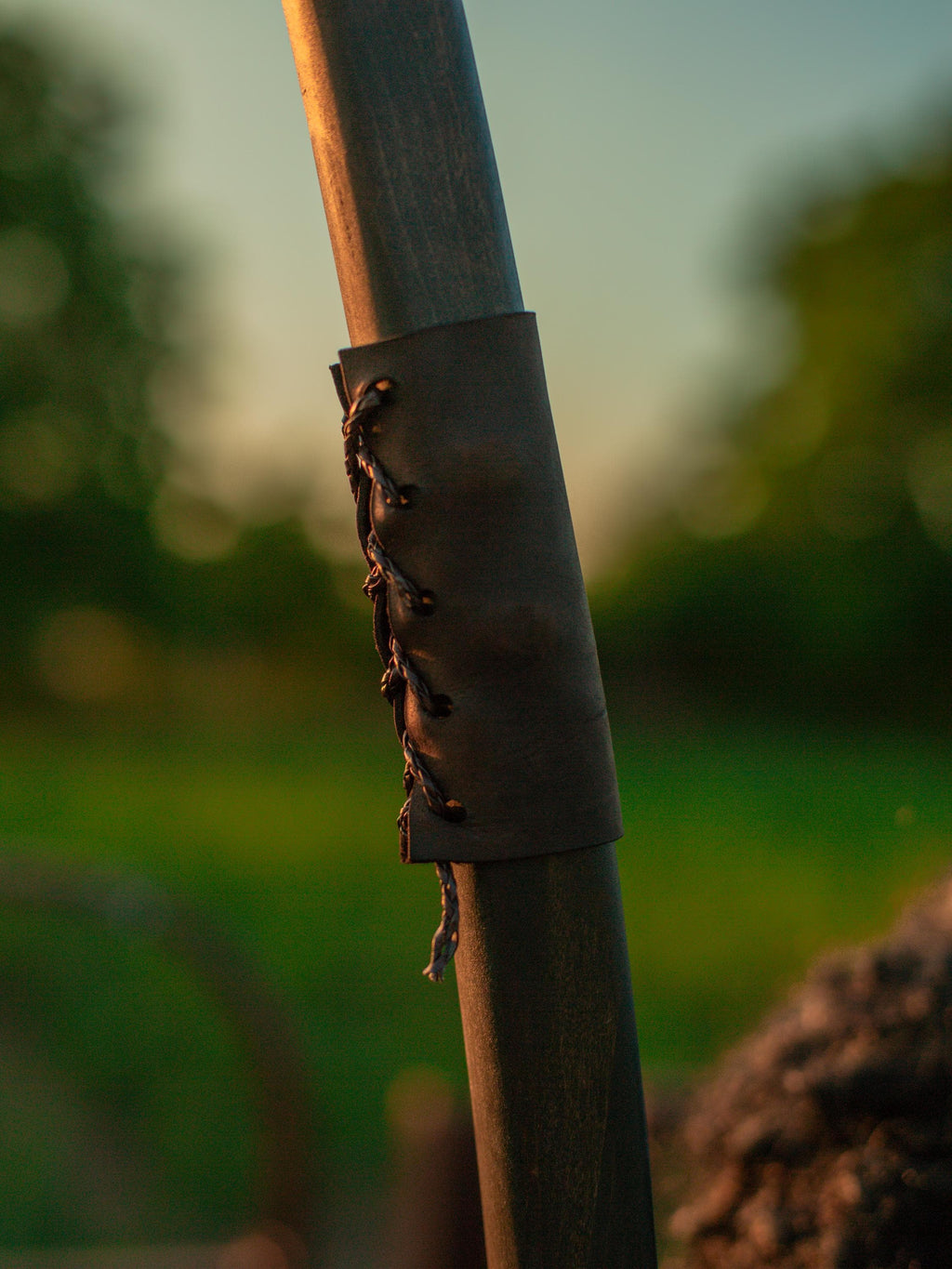 Harvest of Souls Scythe Staff – Handcrafted Wooden Fantasy Prop, Grim Reaper Magical Staff, Dark Sorcerer or Necromancer Decor