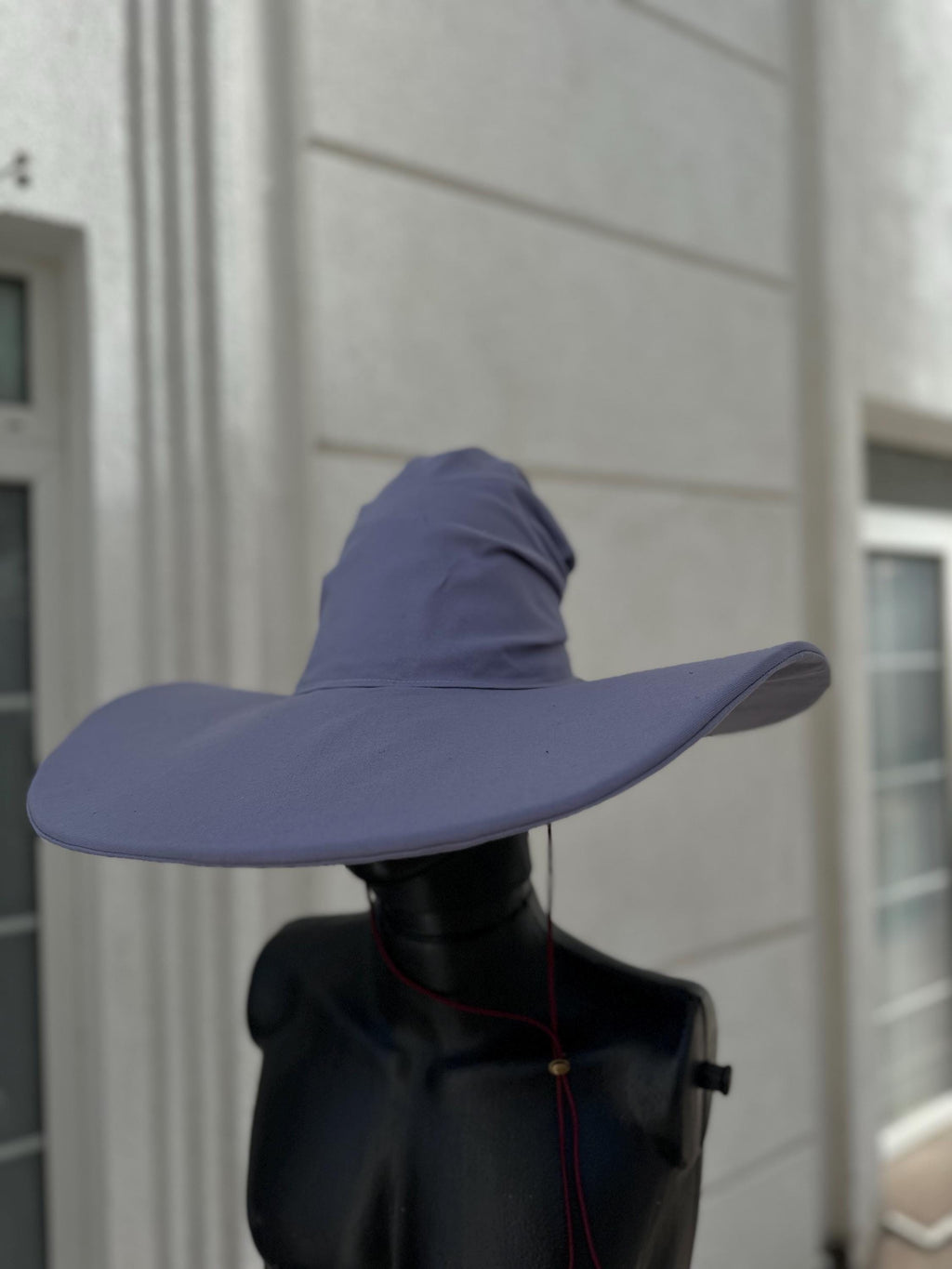 Lavender Moon Wizard Hat – Handmade Fantasy Hat, Medieval Renaissance Cosplay Accessory, Elven Magic Costume, Custom Pointed Hat