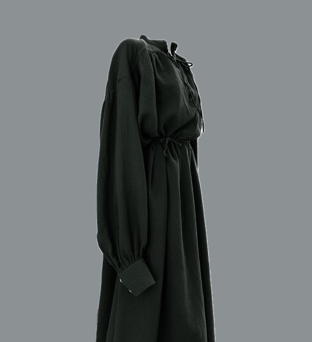 Raven Set –  Raven Black Cloak and Tunic, Sorcerer or Warlock Outfit, Gothic Medieval Robe, Handmade Dark Fantasy Clothing, Shadowborne